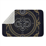 Vintage Aries Zodiac Sign Print Indoor Door Mat