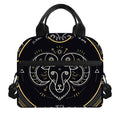 Vintage Aries Zodiac Sign Print Insulated Lunch Bag