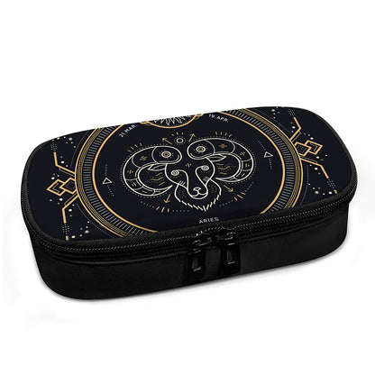 Vintage Aries Zodiac Sign Print Insulin Cooler Travel Case