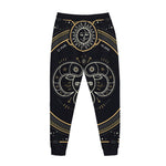 Vintage Aries Zodiac Sign Print Jogger Pants