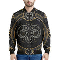 Vintage Aries Zodiac Sign Print Men's Bomber Jacket