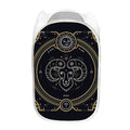 Vintage Aries Zodiac Sign Print Mesh Laundry Hamper