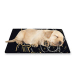 Vintage Aries Zodiac Sign Print Pet Cooling Mat Cover