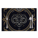 Vintage Aries Zodiac Sign Print Placemat