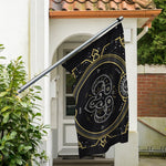 Vintage Aries Zodiac Sign Print Polyester Flag