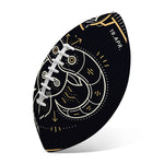 Vintage Aries Zodiac Sign Print Rugby Ball