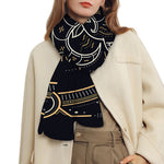 Vintage Aries Zodiac Sign Print Scarf