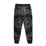Vintage Aries Zodiac Sign Print Sweatpants