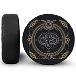 Vintage Aries Zodiac Sign Print Tire Cover