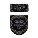 Vintage Aries Zodiac Sign Print Toilet Lid And Tank Cover Set