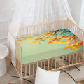 Vintage Autumn Print Baby Crib Sheet