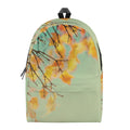 Vintage Autumn Print School Backpack