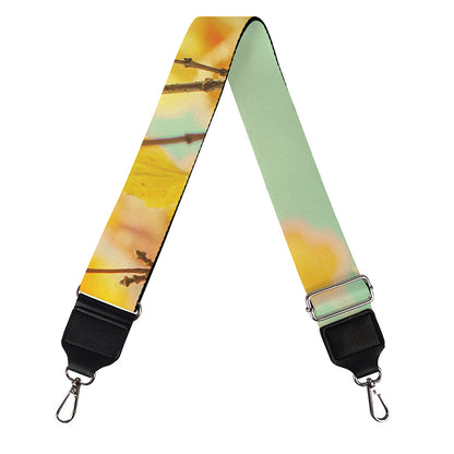 Vintage Autumn Print Bag Strap