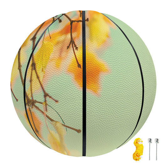 Vintage Autumn Print Basketball