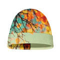 Vintage Autumn Print Beanie