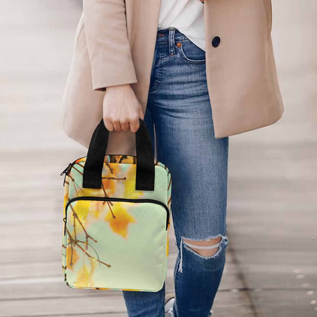 Vintage Autumn Print Bible Tote Bag