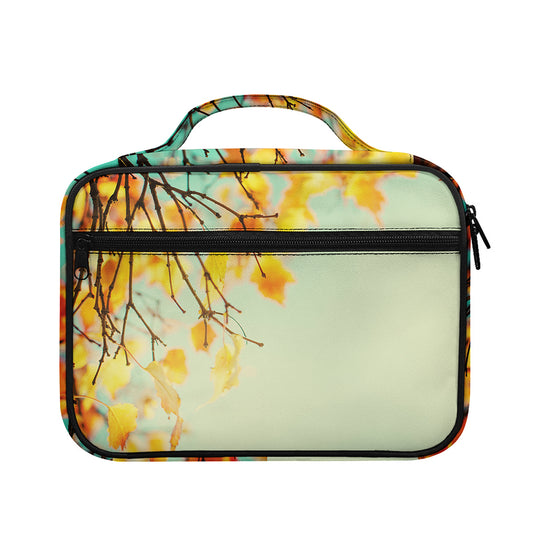 Vintage Autumn Print Briefcase Bible Bag
