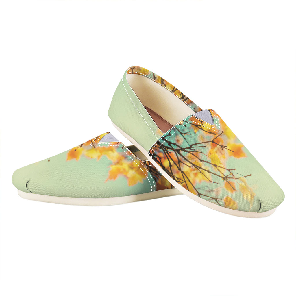 Vintage Autumn Print Casual Shoes