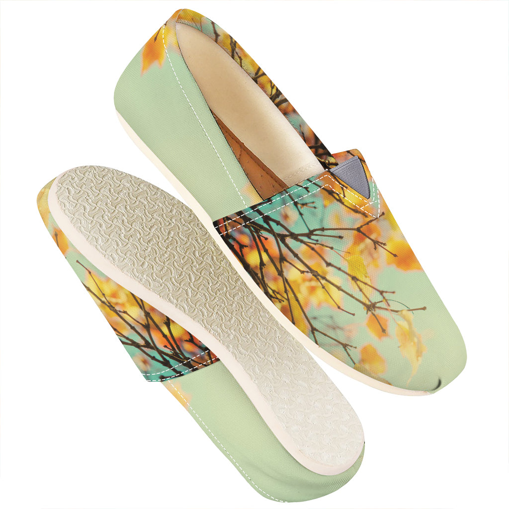 Vintage Autumn Print Casual Shoes