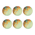 Vintage Autumn Print Coaster Set