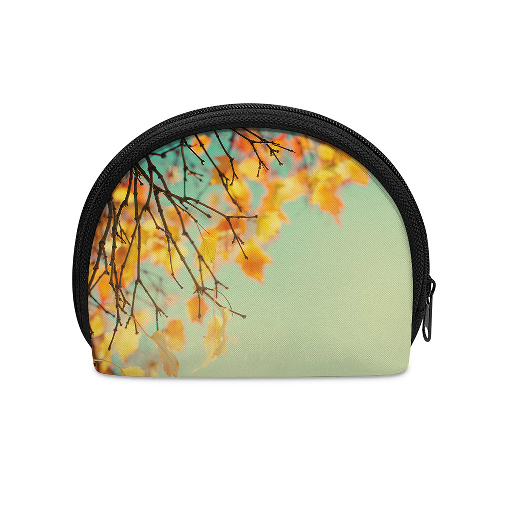 Vintage Autumn Print Coin Purse