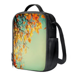 Vintage Autumn Print Crossbody Lunch Bag