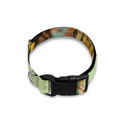 Vintage Autumn Print Dog Collar