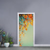 Vintage Autumn Print Door Sticker