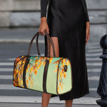 Vintage Autumn Print Duffle Bag