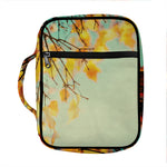Vintage Autumn Print Front Pocket Bible Bag