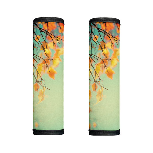 Vintage Autumn Print Handle Covers