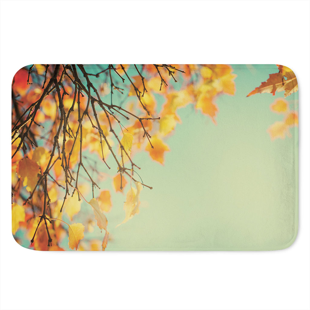 Vintage Autumn Print Indoor Door Mat