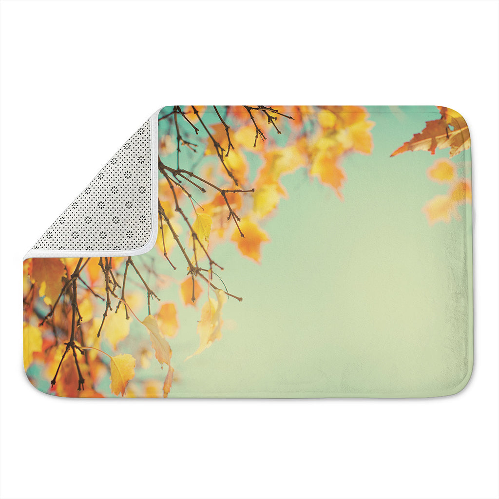 Vintage Autumn Print Indoor Door Mat