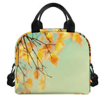 Vintage Autumn Print Insulated Lunch Bag