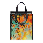 Vintage Autumn Print Insulated Lunch Tote