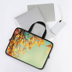 Vintage Autumn Print Laptop Sleeve With Handle