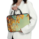 Vintage Autumn Print Laptop Sleeve With Handle
