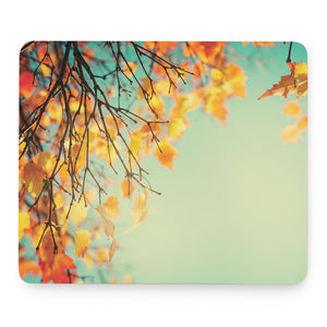 Vintage Autumn Print Mouse Pad