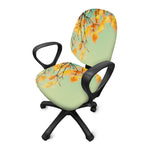 Vintage Autumn Print Office Chair Cover