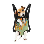 Vintage Autumn Print Pet Carrier Backpack