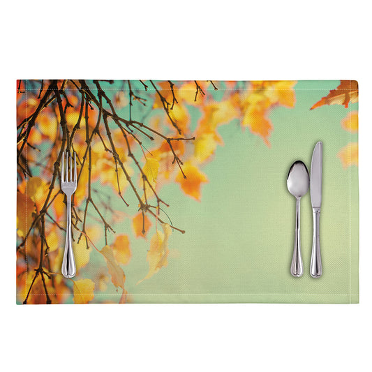 Vintage Autumn Print Placemat