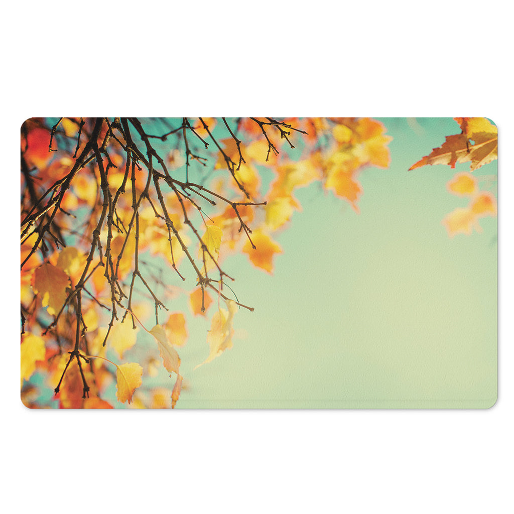 Vintage Autumn Print Polyester Doormat