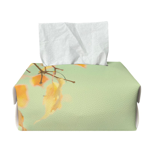 Vintage Autumn Print Rectangle Tissue Box Cover
