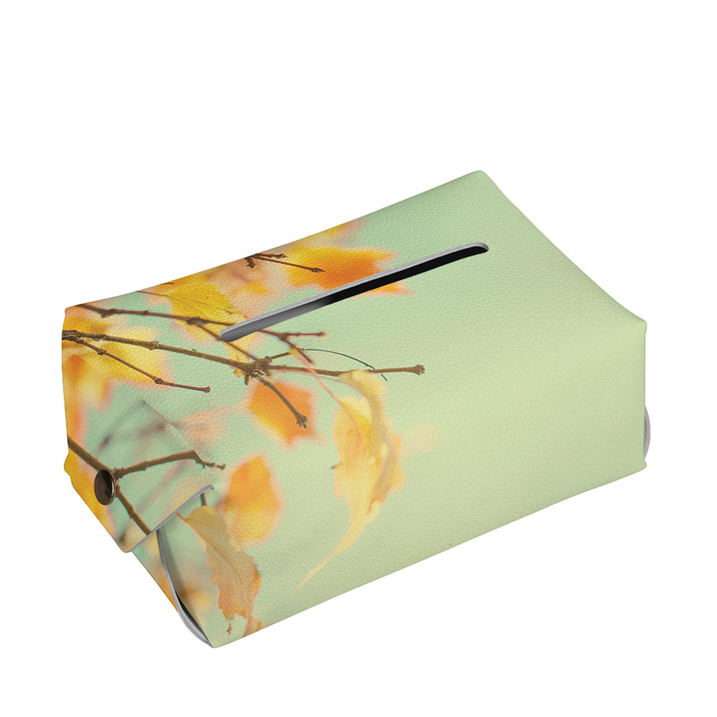 Vintage Autumn Print Rectangle Tissue Box Cover