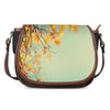 Vintage Autumn Print Saddle Bag