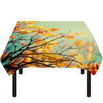 Vintage Autumn Print Tablecloth