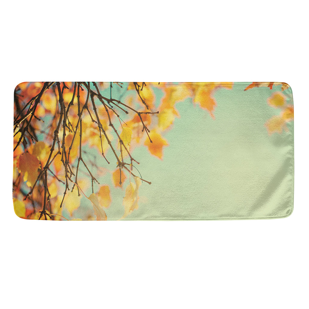 Vintage Autumn Print Towel