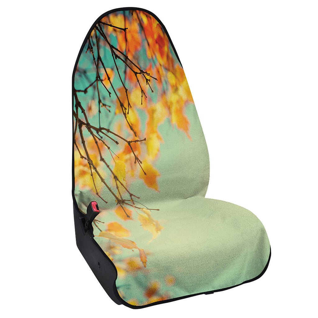 Vintage Autumn Print Waterproof Car Seat Cover
