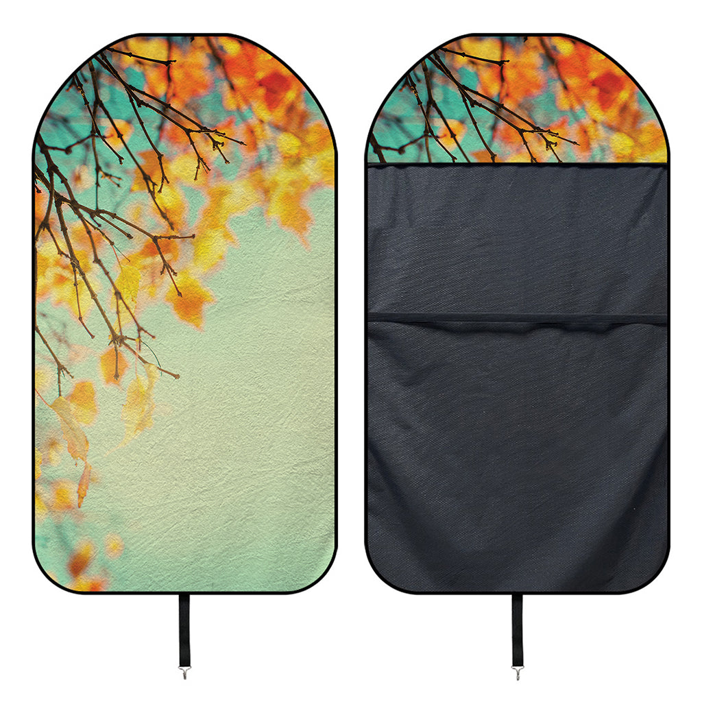 Vintage Autumn Print Waterproof Car Seat Cover