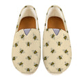 Vintage Bee Pattern Print Casual Shoes